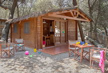 Bungalow en madera Pregonda