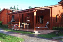 Bungalow en madera Costa Deluxe