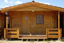 Bungalow en madera Isla