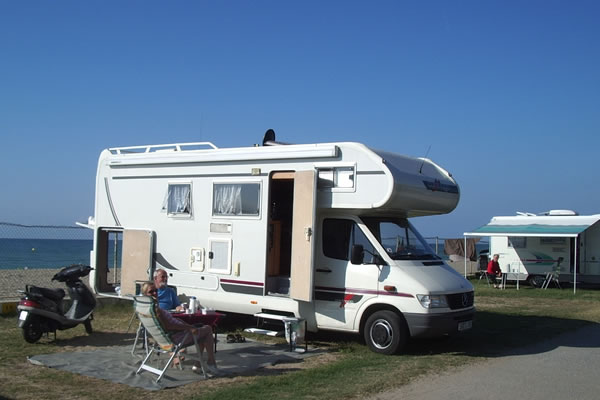 Camping 3 Estrellas parcela playa