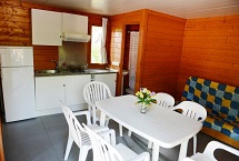 Bungalow en madera 6P