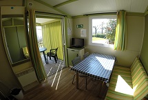 Bungalow en madera 2 plazas