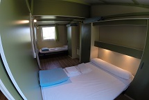 Bungalow en madera 3 plazas Adaptado minusválidos
