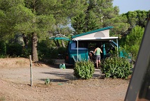 Parcelas camping Confort