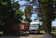 Parcelas camping WC