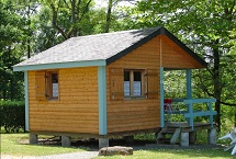 Bungalow en madera Acacia
