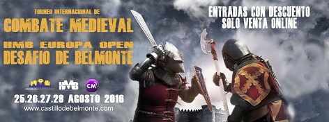Jornadas de combate medieval en el castillo de Belmonte