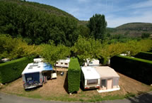 Parcelas camping Grand Confort